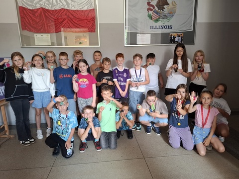 Kolorowe breloczki w 3b