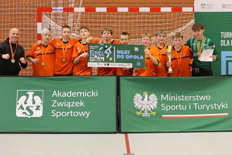 Sukces naszej drużyny w turnieju Futsal Gram!