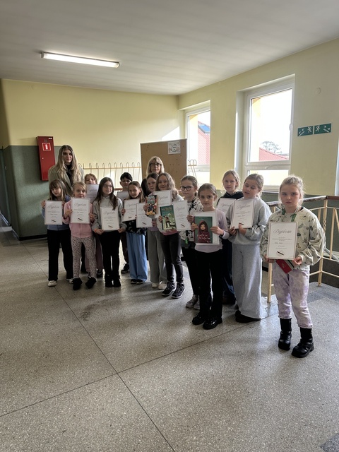 Konkurs kaligraficzny klas trzecich