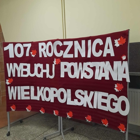 Obchody 107 rocznicy zwycięskiego Powstania Wielkopolskiego.
