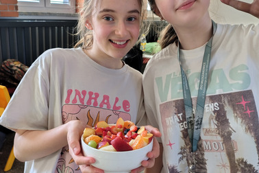 Zdrowa kuchnia na lekcjach edukacji zdrowotnej w klasach piątych
