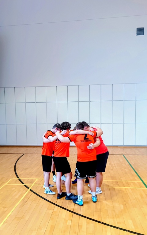 Turniej rejonowy w siatkówce chłopców w Krobii