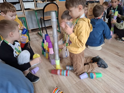 Zajęcia kreatywne w 1b